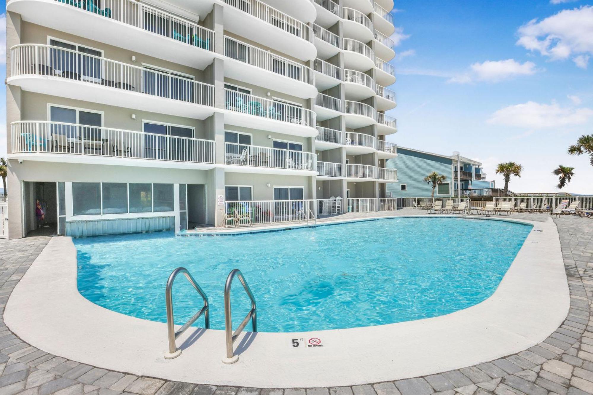 Tradewinds 602- Beachfront Heated Indoor Pool Orange Beach Kültér fotó